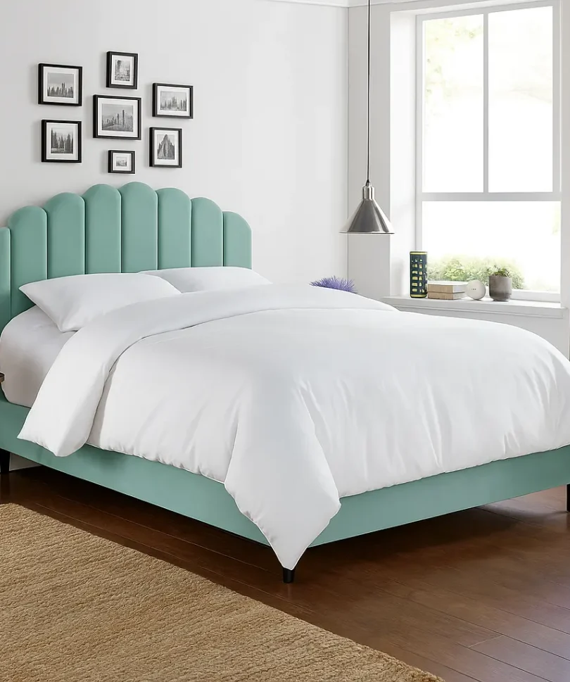 Brooks Velvet Bed