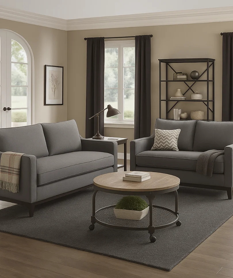 Caleb Five Seater Sofa Set