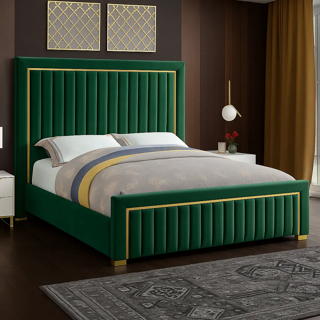 Glam Velvet Bed - Image 2