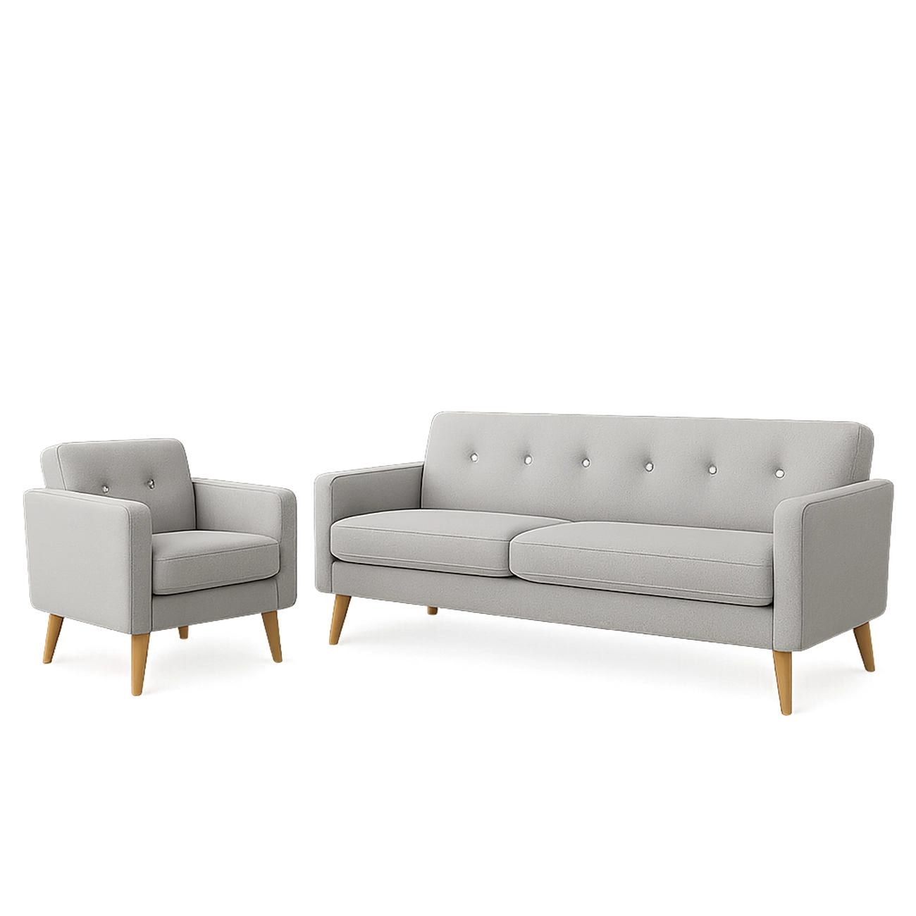 Kervo 2-pcs Modern Sofa - Image 4