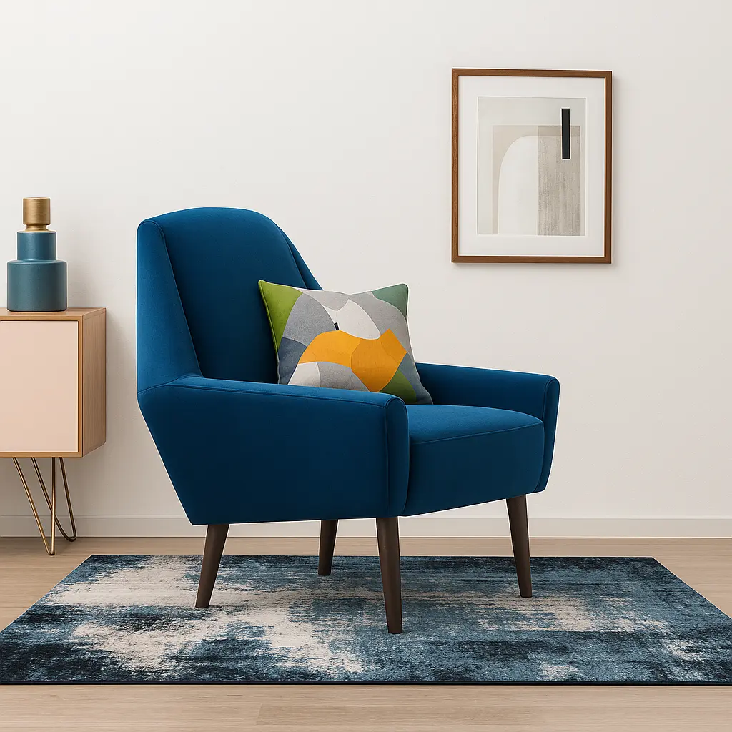 Sabrina Velvet Armchair - Image 2