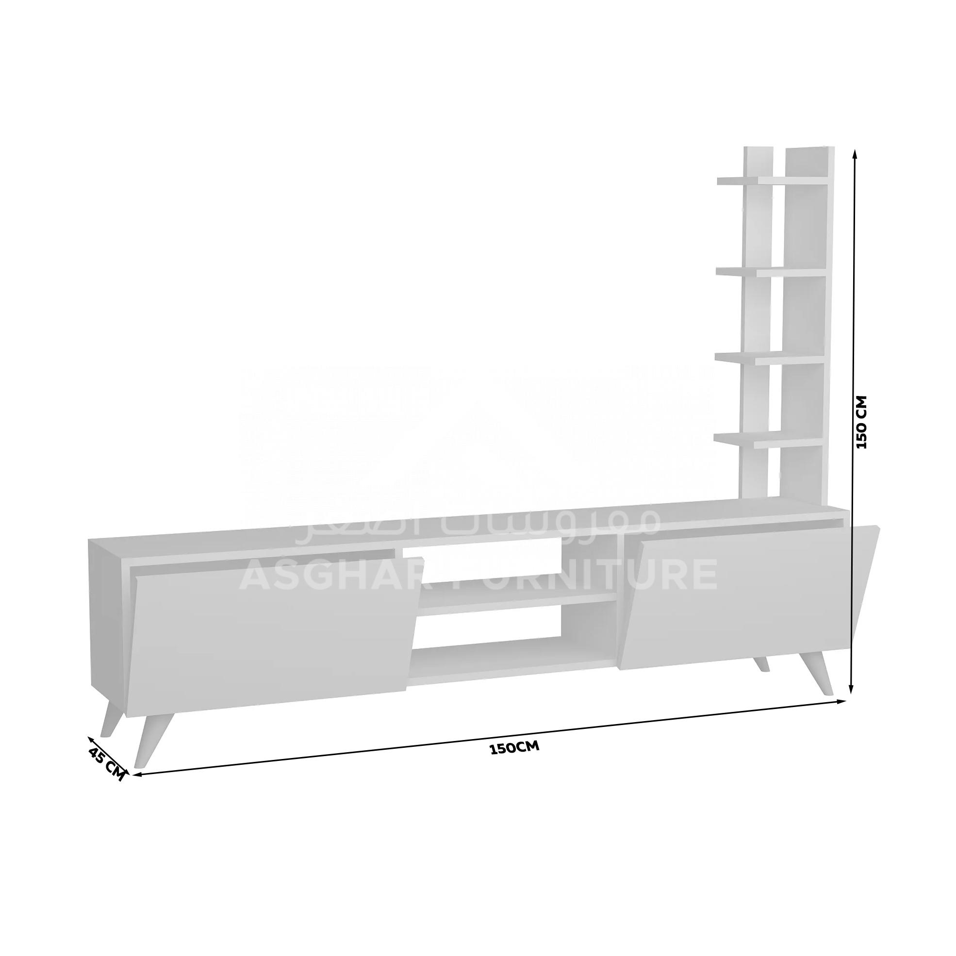 TV Entertainment Shelves Unit - Image 2