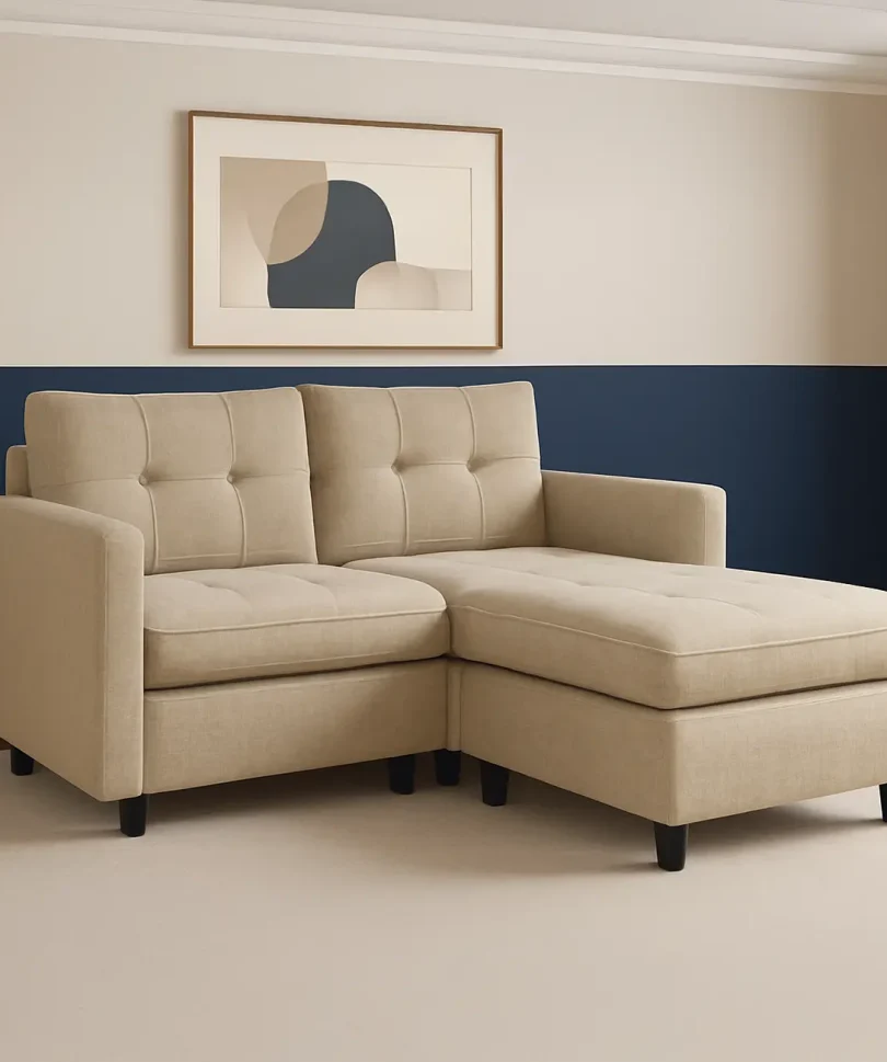 Timber Sectional Sofa