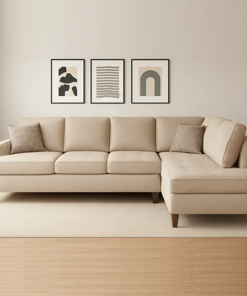 Jose L Shape Sectional Sofa