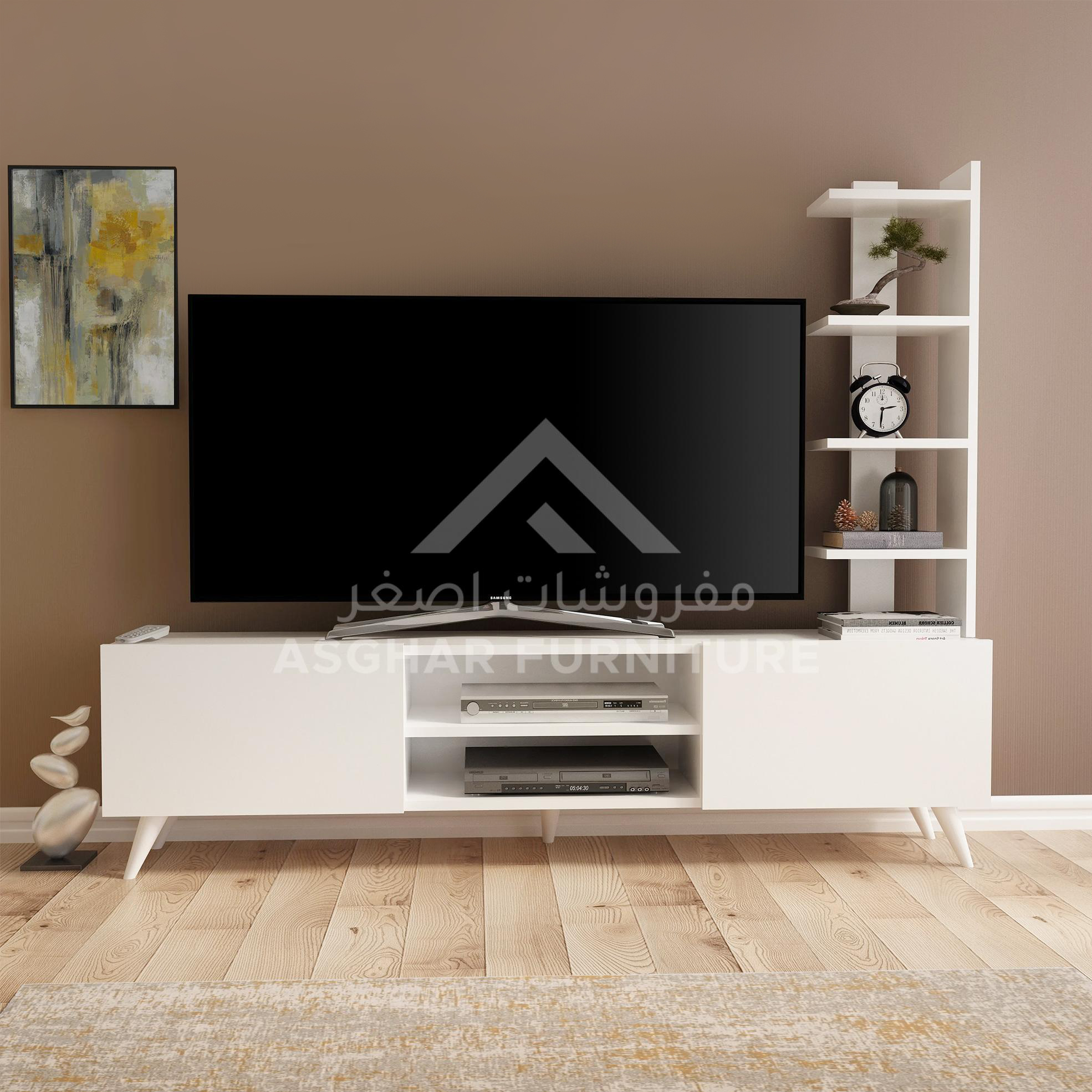 TV Entertainment Shelves Unit - Image 4