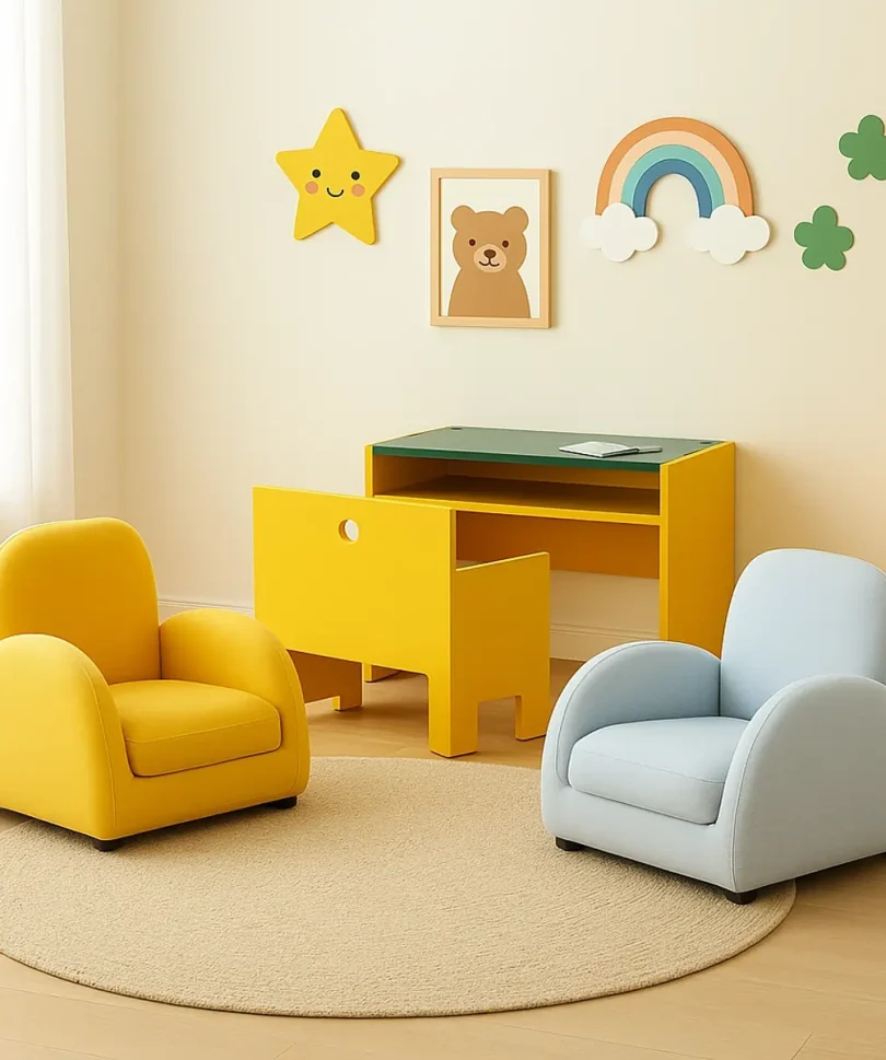 CozyPuff Kids Chair