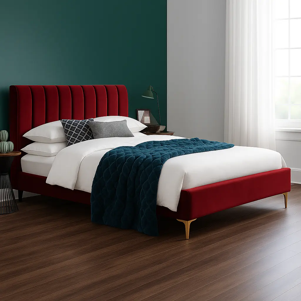 Croft Tufted Bed - Image 2