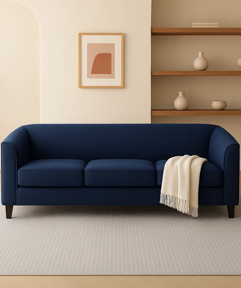 Hollis Classic Minimalist Sofa