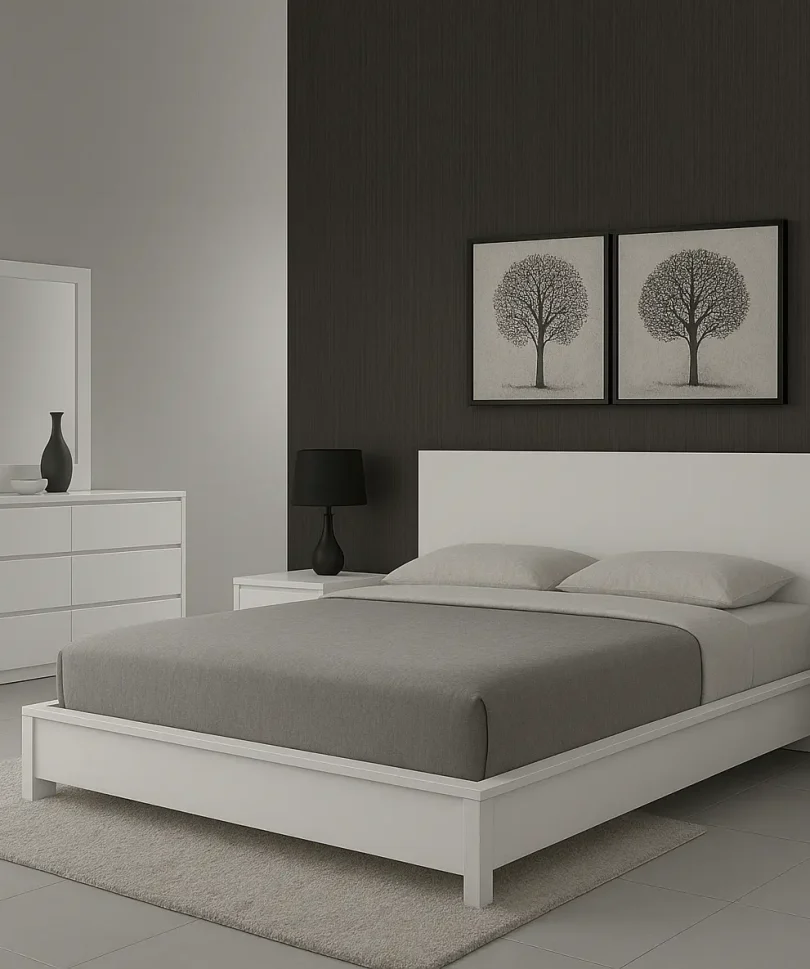 Mirella Snow Modern Bedroom