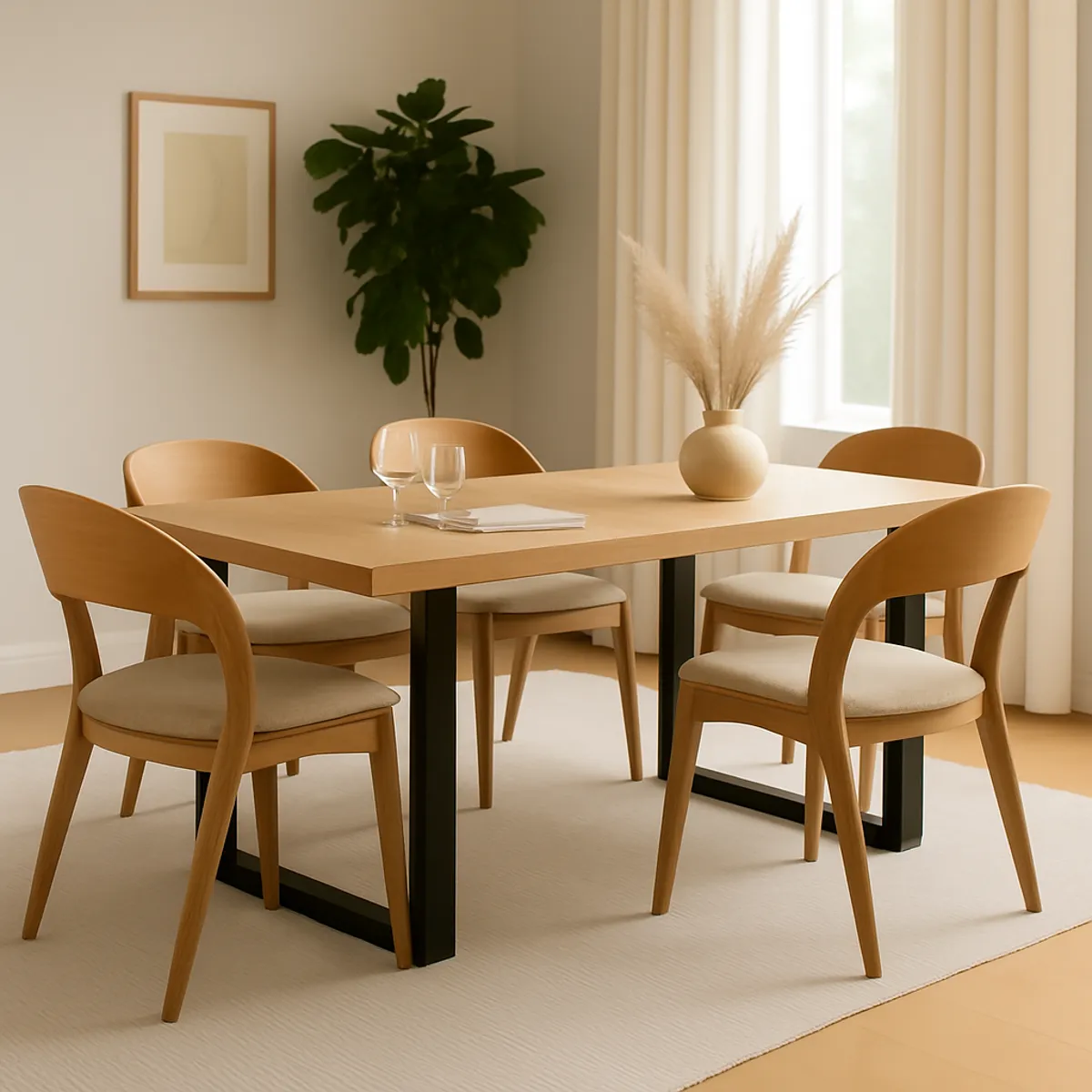 OakLine Dining Table - Image 2