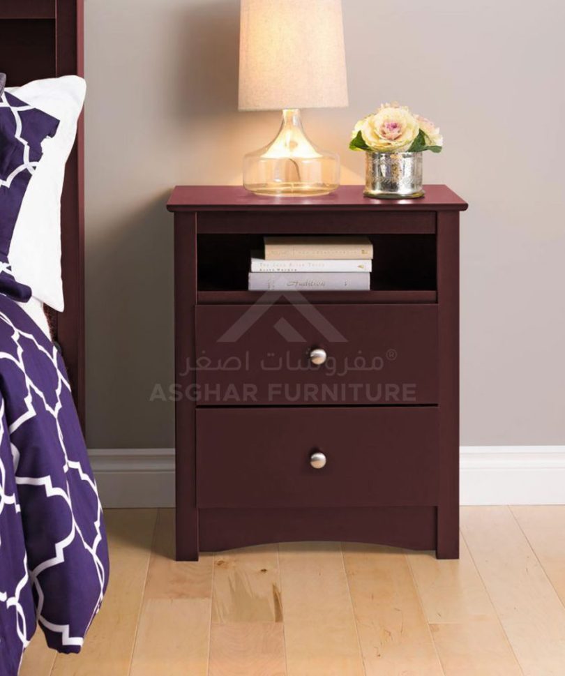 Onyx Top Bedside Table