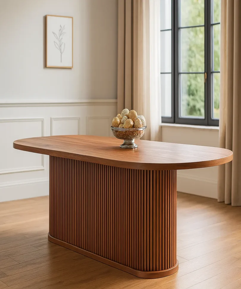 Ovale Noir Dining Table