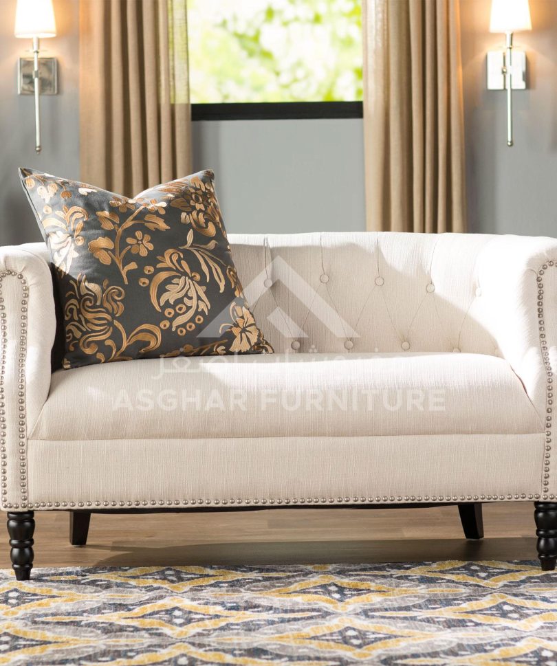 Rolled Arms Loveseat