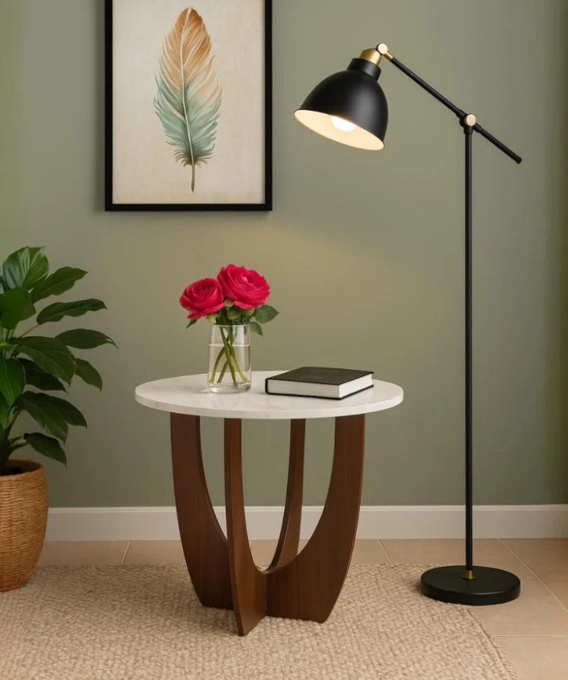 Sunset Marble Side Table