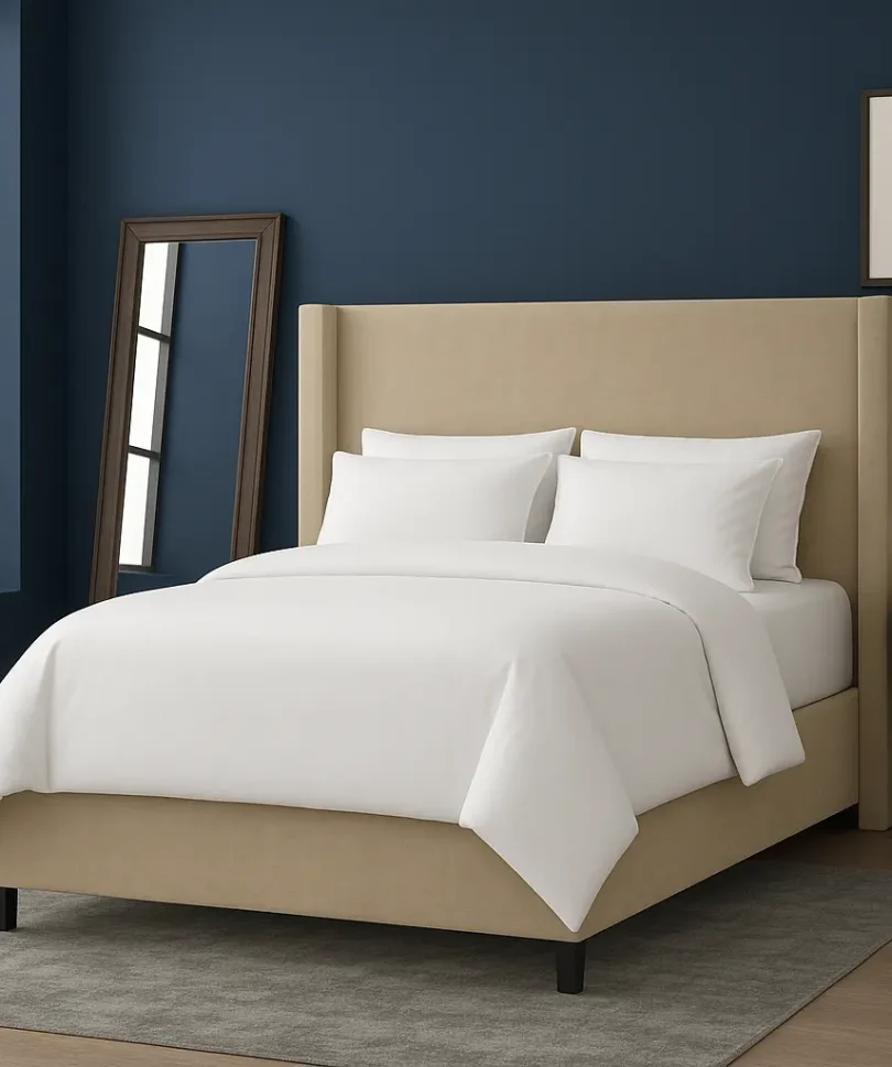 Syla Wingback Bed