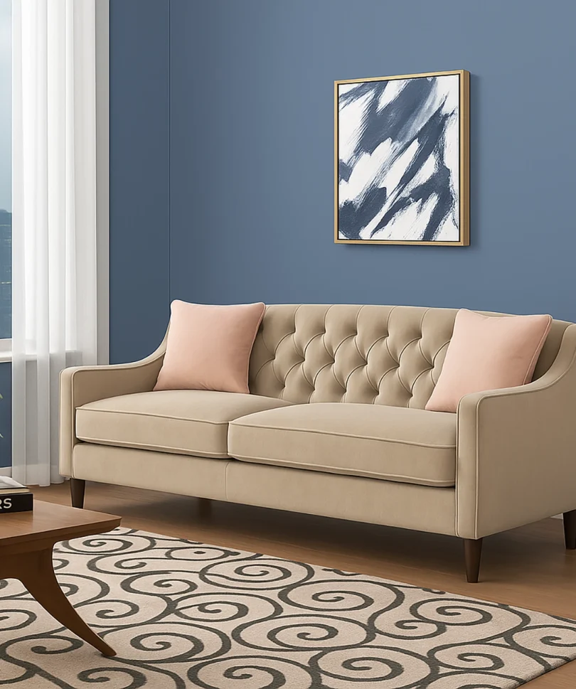 Vince Recessed Arm Sofa
