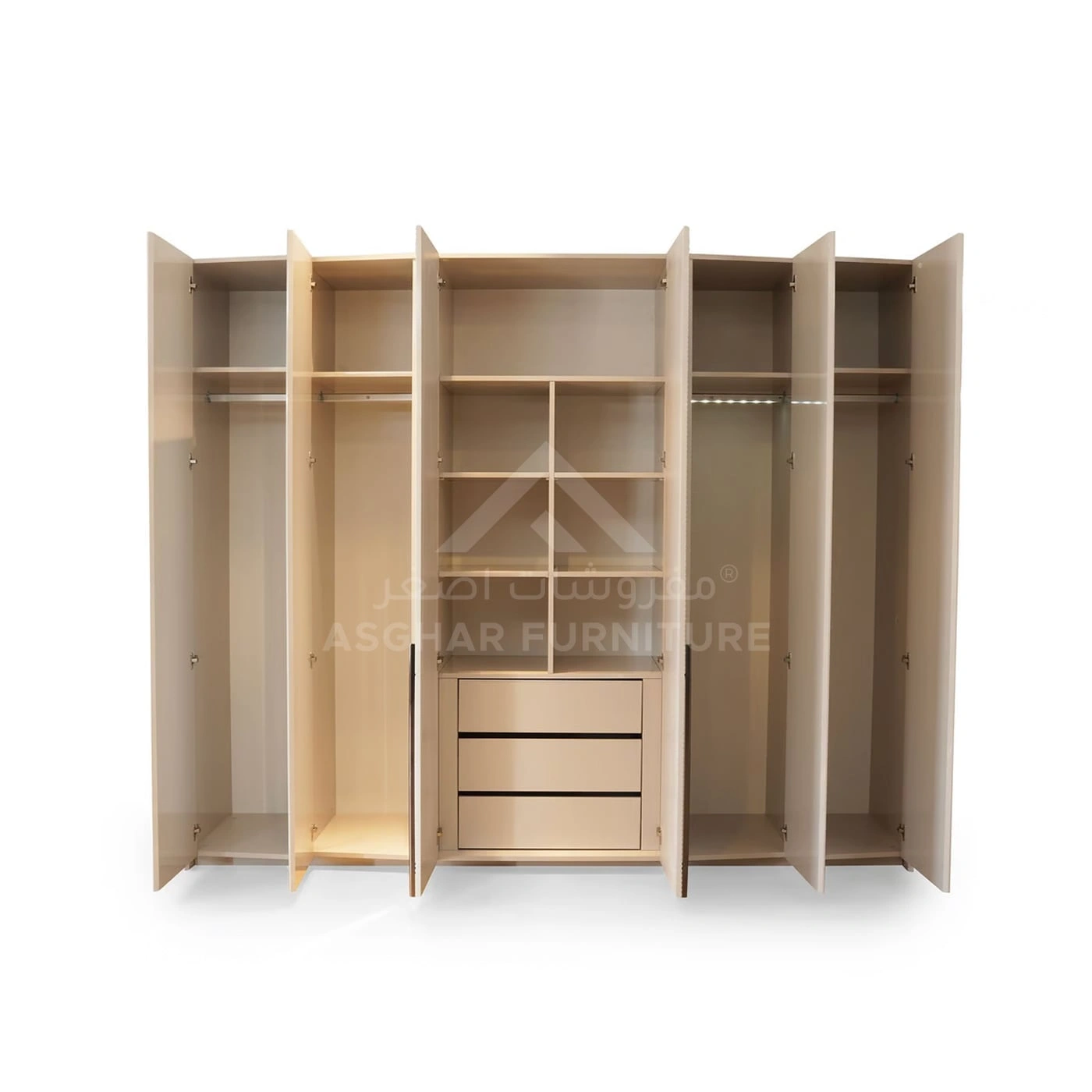 Mega 6-Door Wardrobe - Image 2