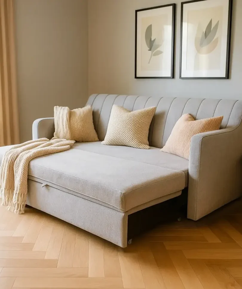 Zelena 3-seater Sofa Bed