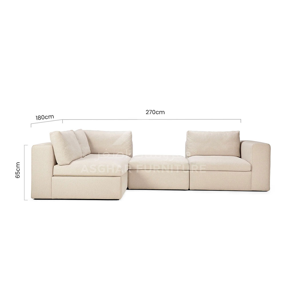 Arwa 4 Seater Modular Sofa - Image 4
