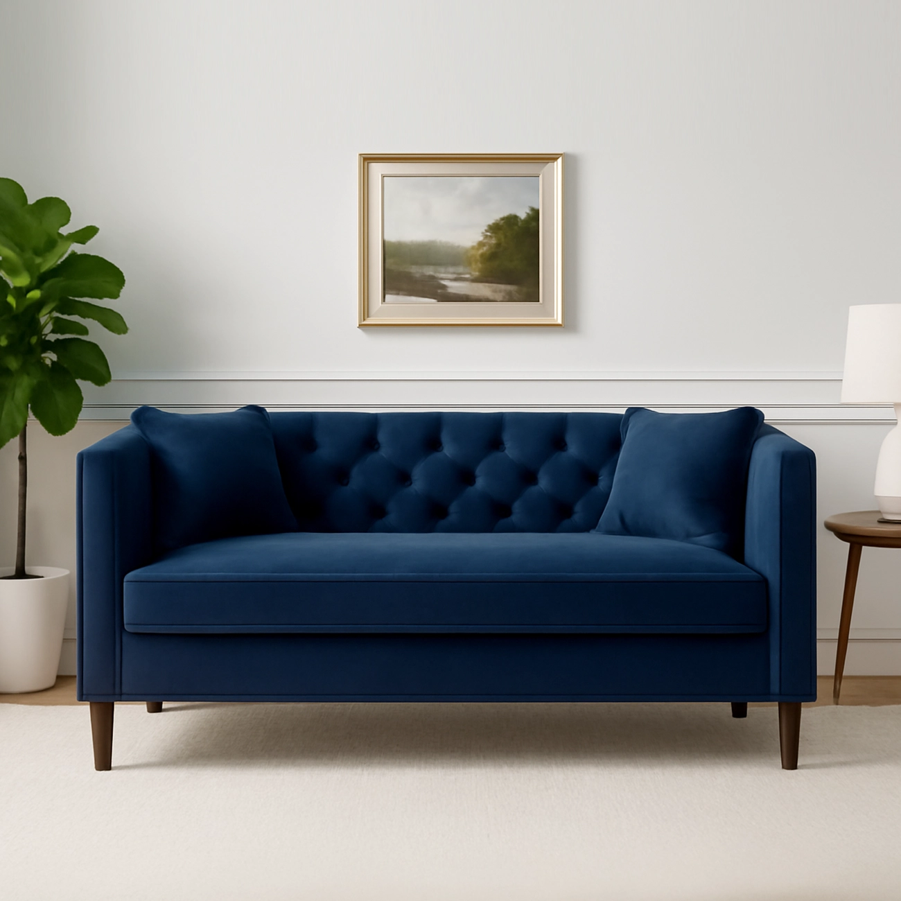 Brunt Button Tufted Sofa - Image 4