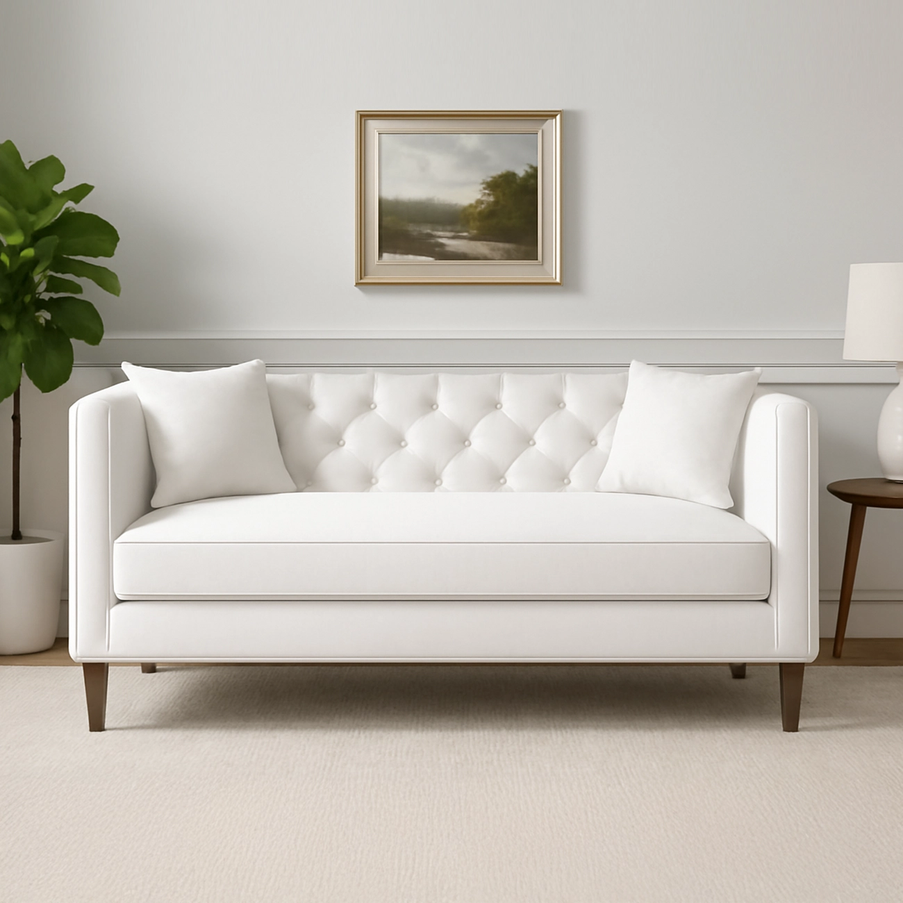 Brunt Button Tufted Sofa - Image 2