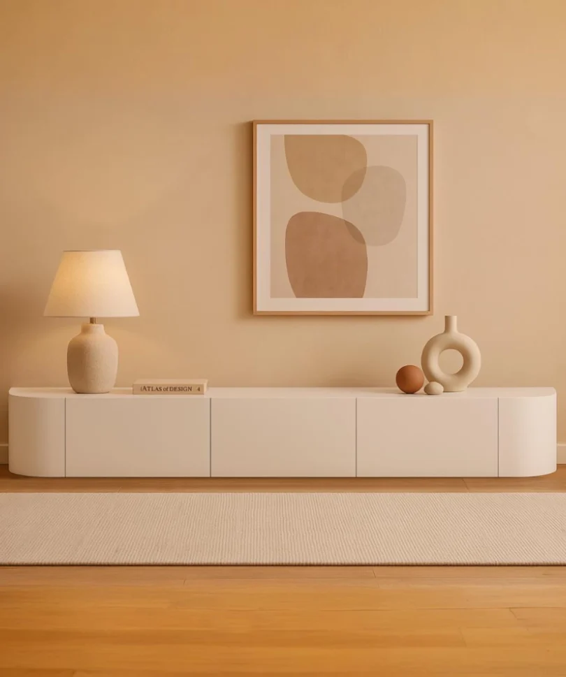 CurveEdge Minimal TV Unit