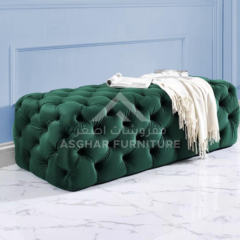 Jill Tufted Ottoman - Image 2