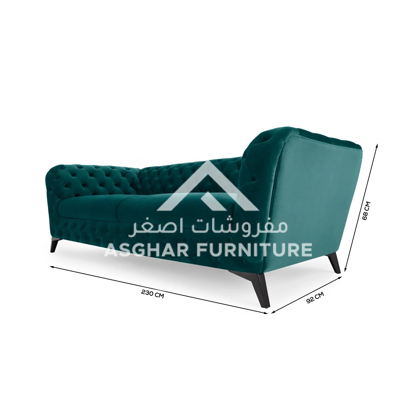 Leonidas 3-Seater Sofa - Image 5