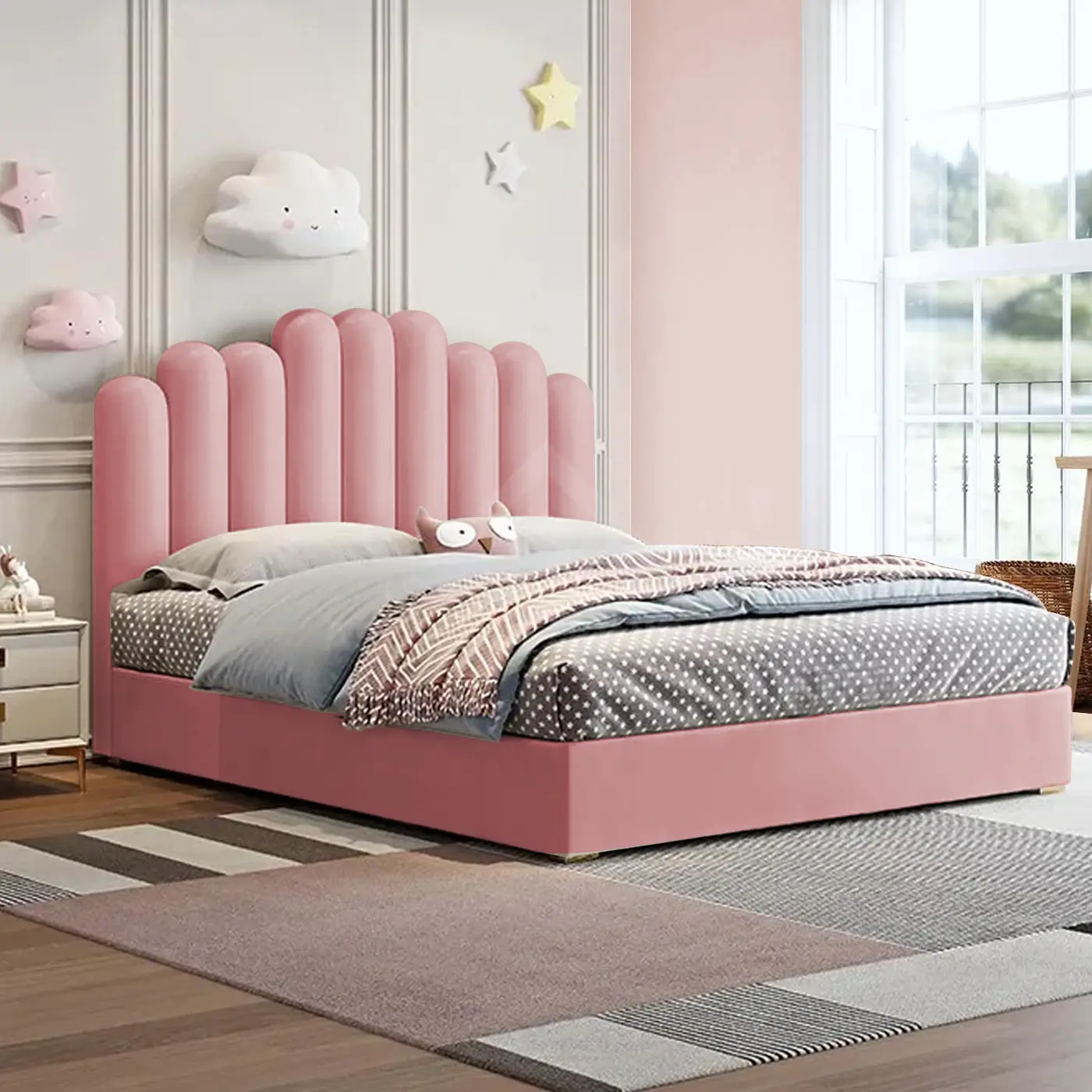 Nebulous Leather Bed - Image 2