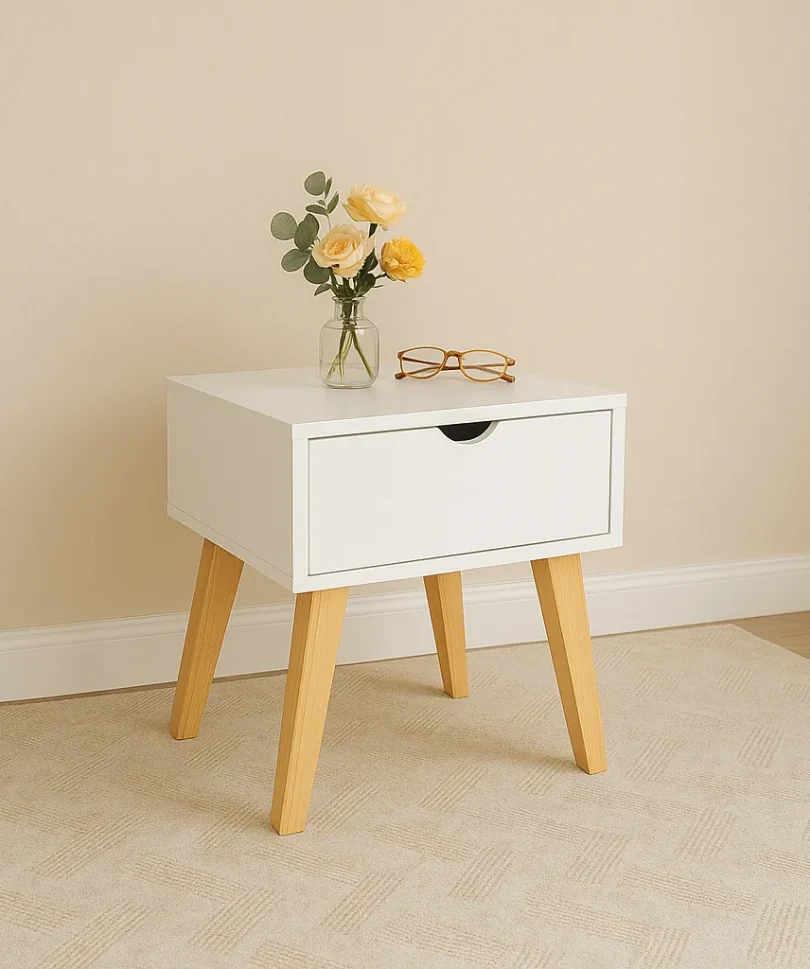 Nordik Charm Nightstand