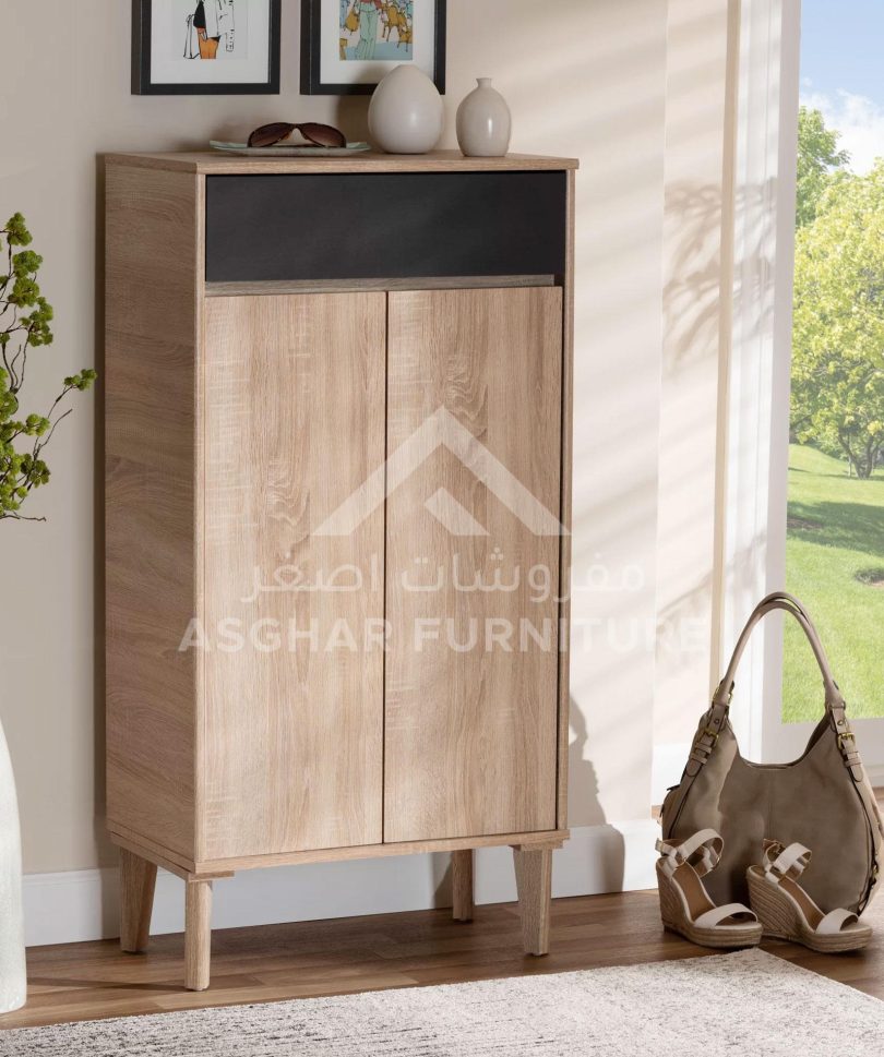 Rustic Shoe Storage Cabinet