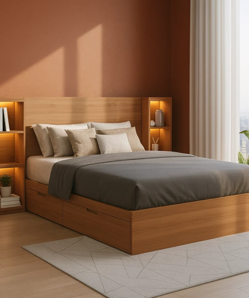LuminaStorage Kids Bed