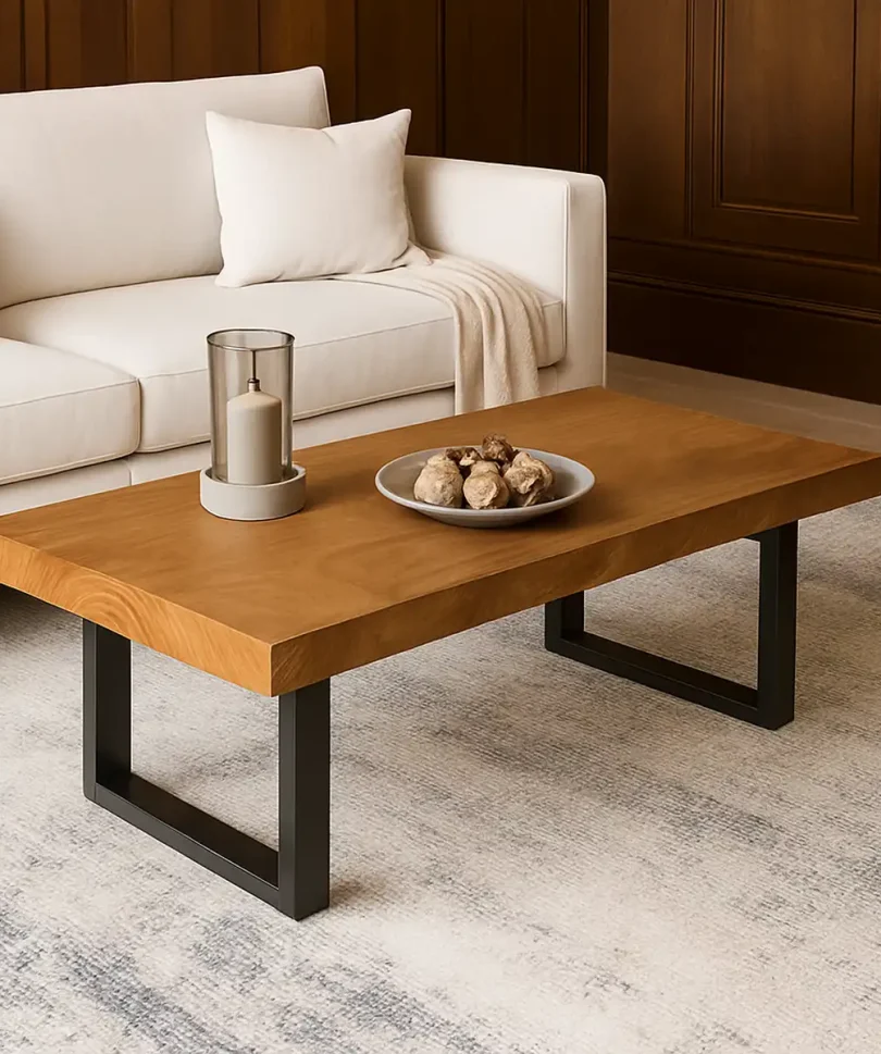 RusticEdge Coffee Table